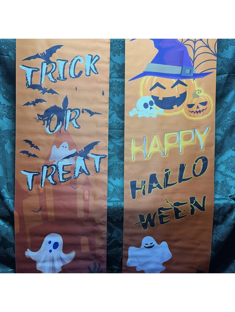Happy Halloween/ Trick Or Treat Outdoor Decorations Door/Porch Banners